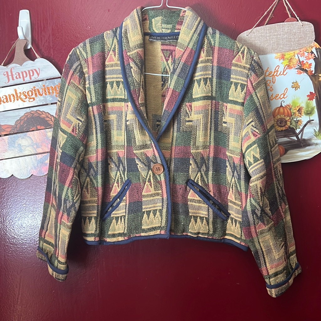 Tan New Identity Jacket Size S